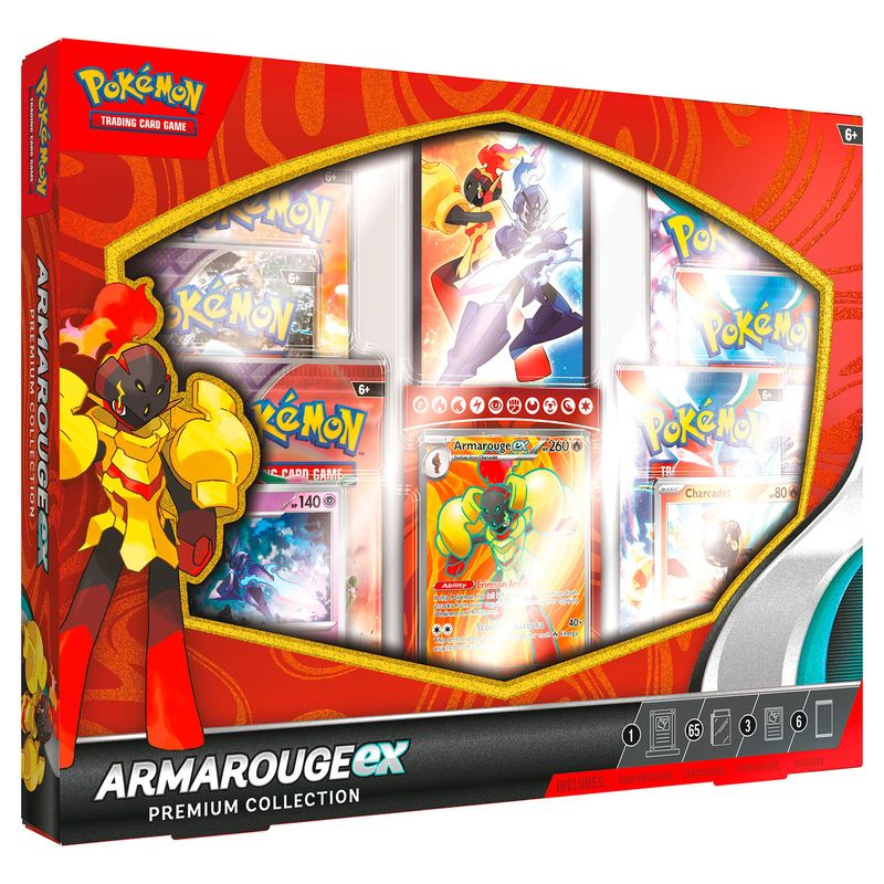 POKEMON - Tcg Cartas Pokemon Armarouge Ex Premium Collection Español