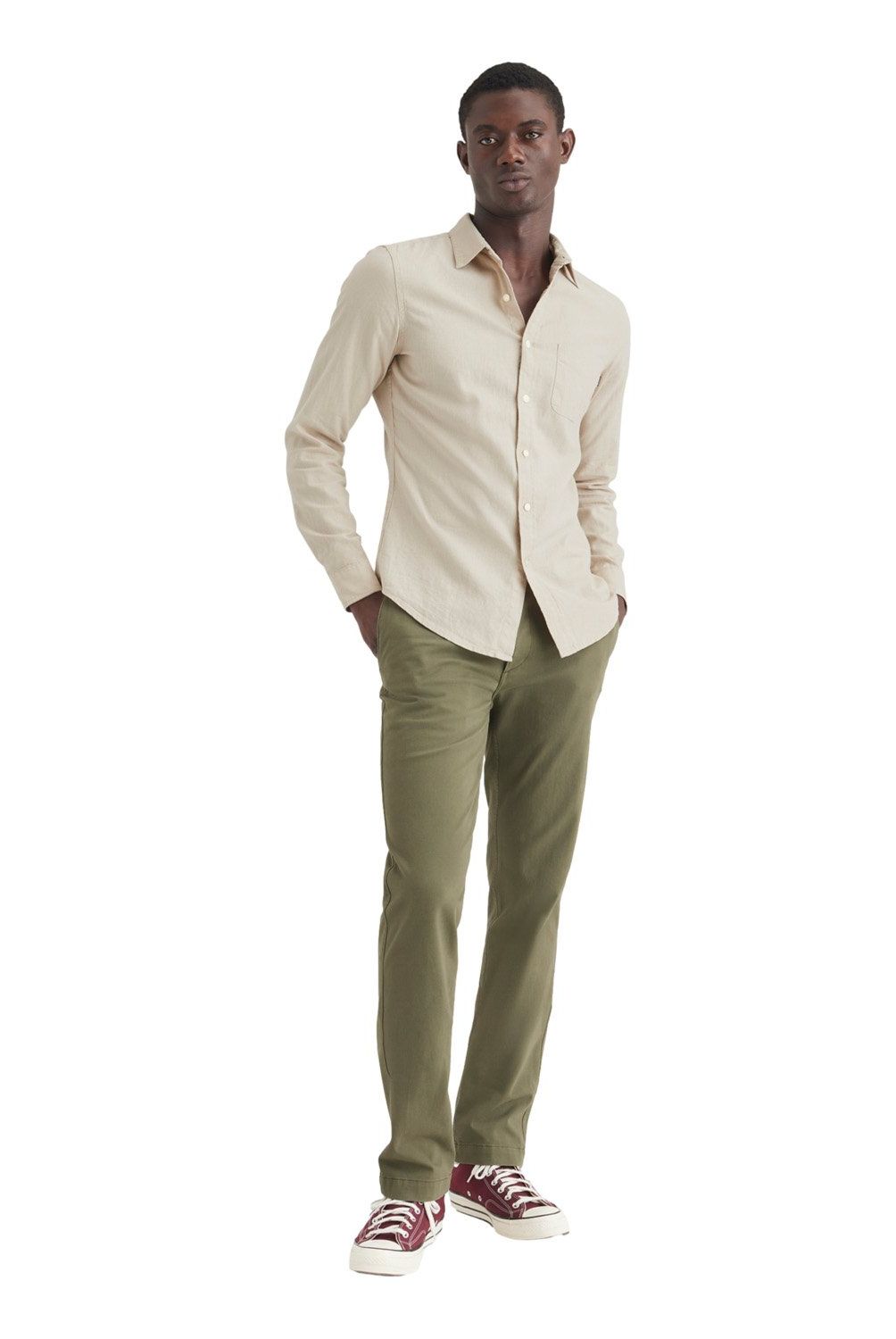 DOCKERS - Camisa Manga Larga Hombre Dockers