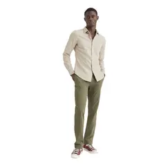 DOCKERS - Camisa Manga Larga Hombre