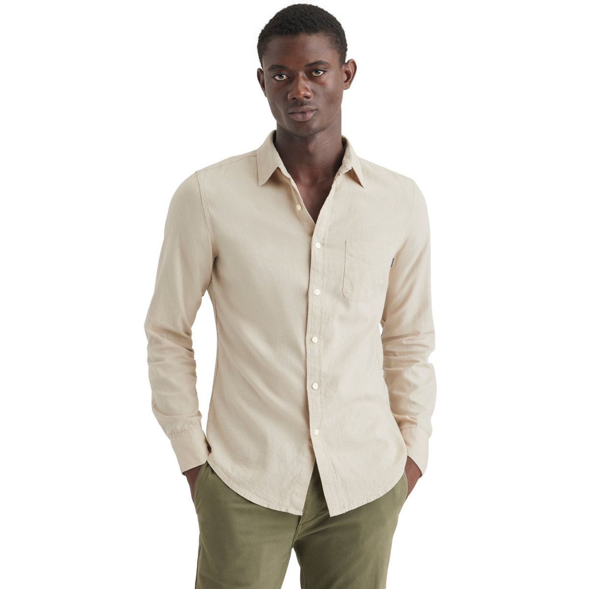 DOCKERS - Camisa Manga Larga Hombre Dockers