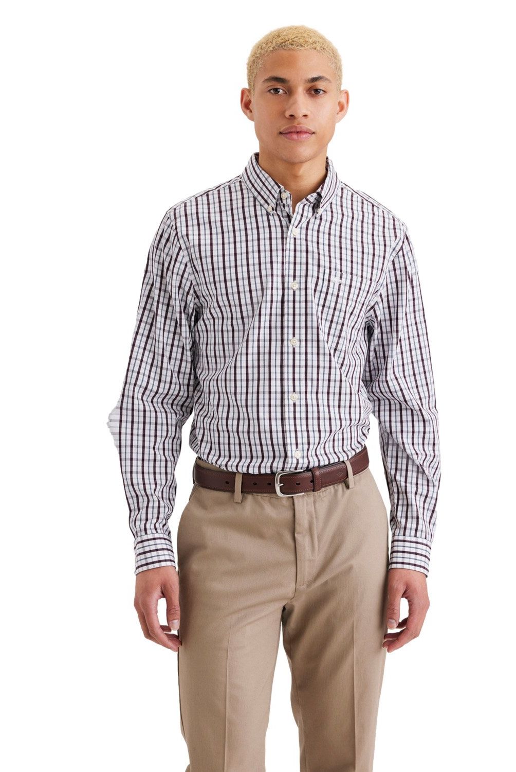 DOCKERS - Camisa Manga Larga Hombre Dockers