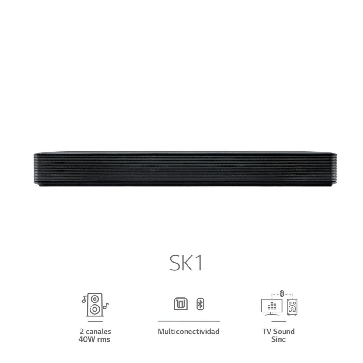 LG - Nano Cell Smart TV 43" + Soundbar SK1 43NANO80TSA 4K Ultra HD Web OS LG