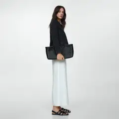 MANGO - Chaqueta Vaquera Bolsillos Mujer