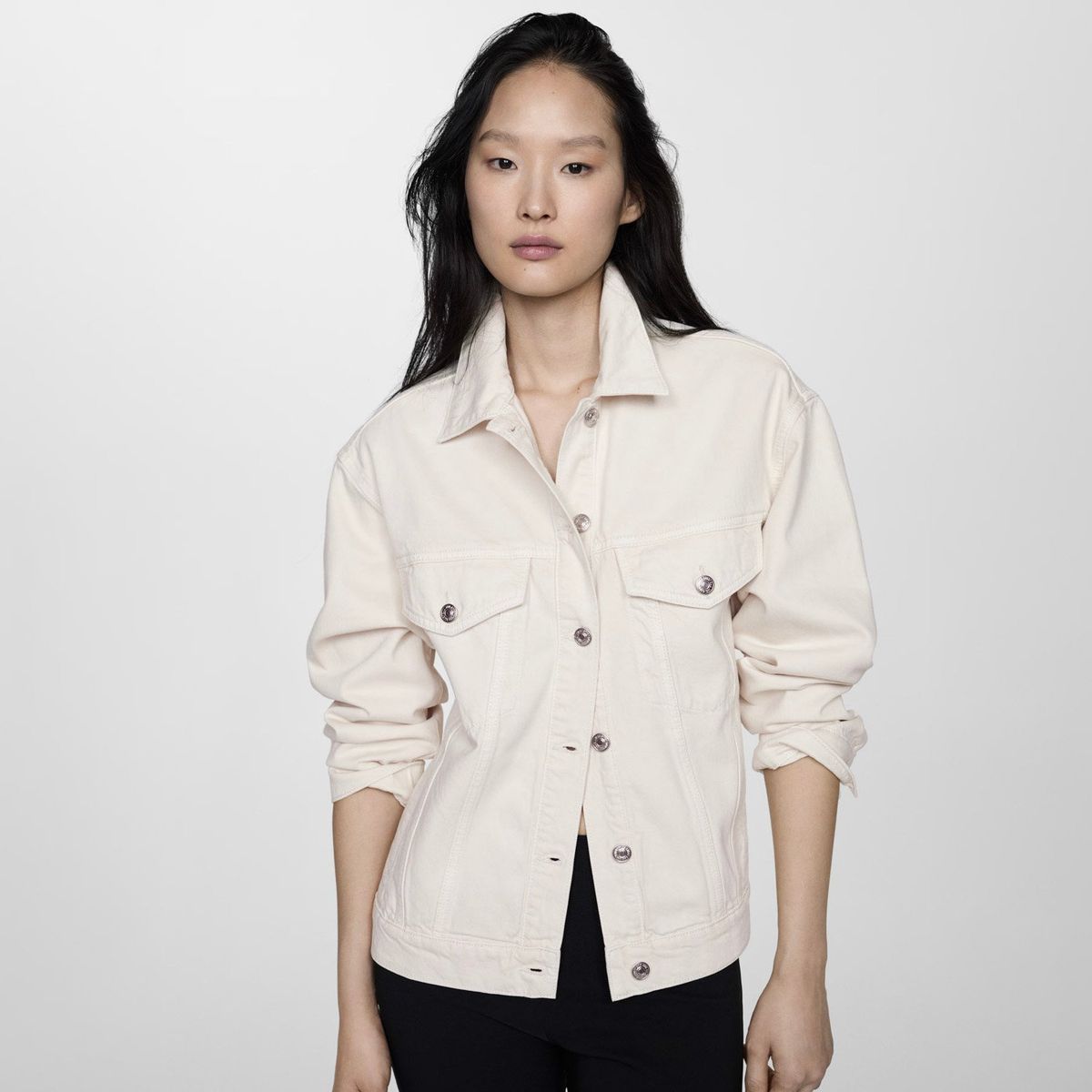 MANGO - Chaqueta Oversize Mujer Mango