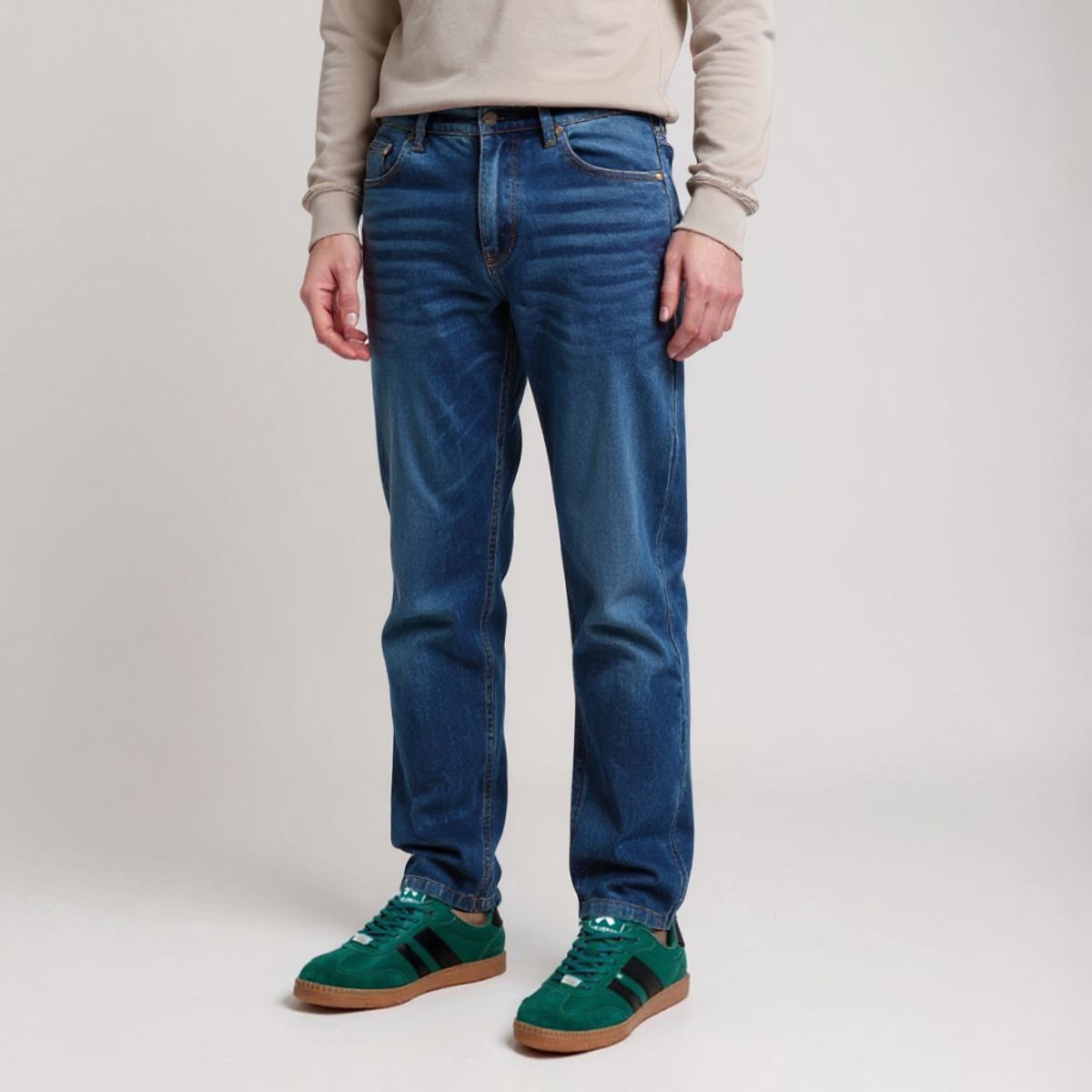 XTI - Zapatilla Urbana Hombre verde Xti