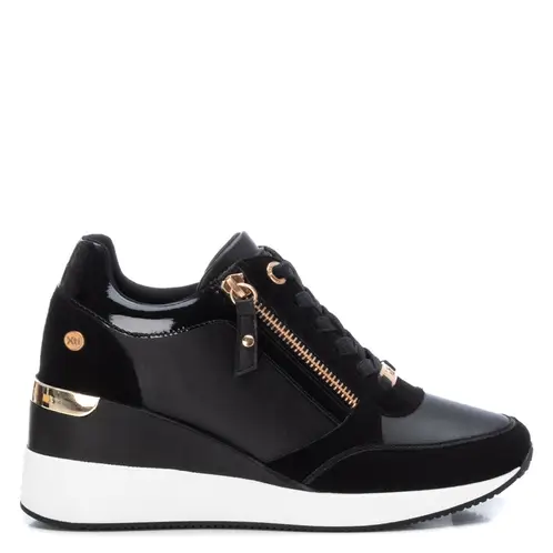 XTI - Zapatilla Urbana Mujer Negro