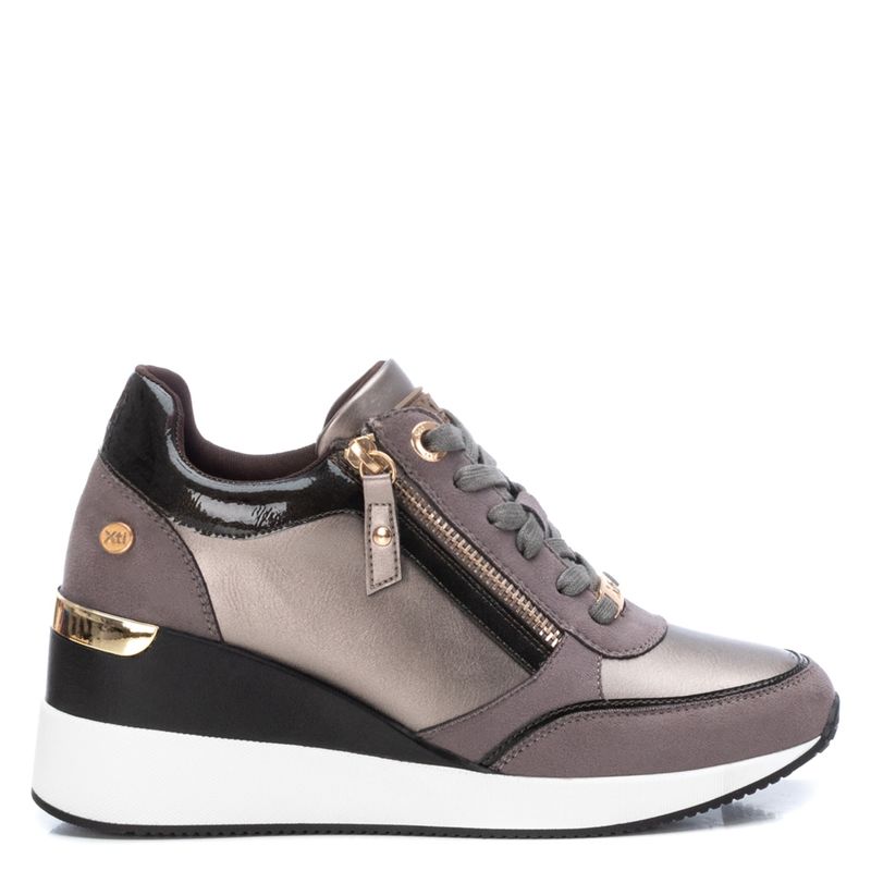 XTI - Zapatilla Urbana Mujer Gris Xti