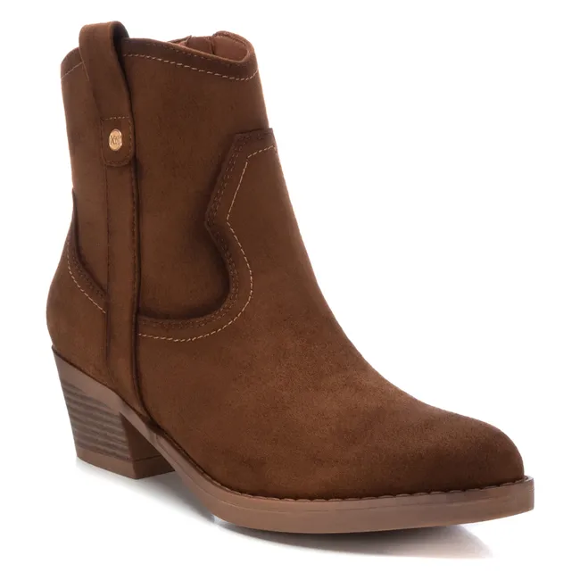 XTI - Botín Vaquero Mujer Café Xti