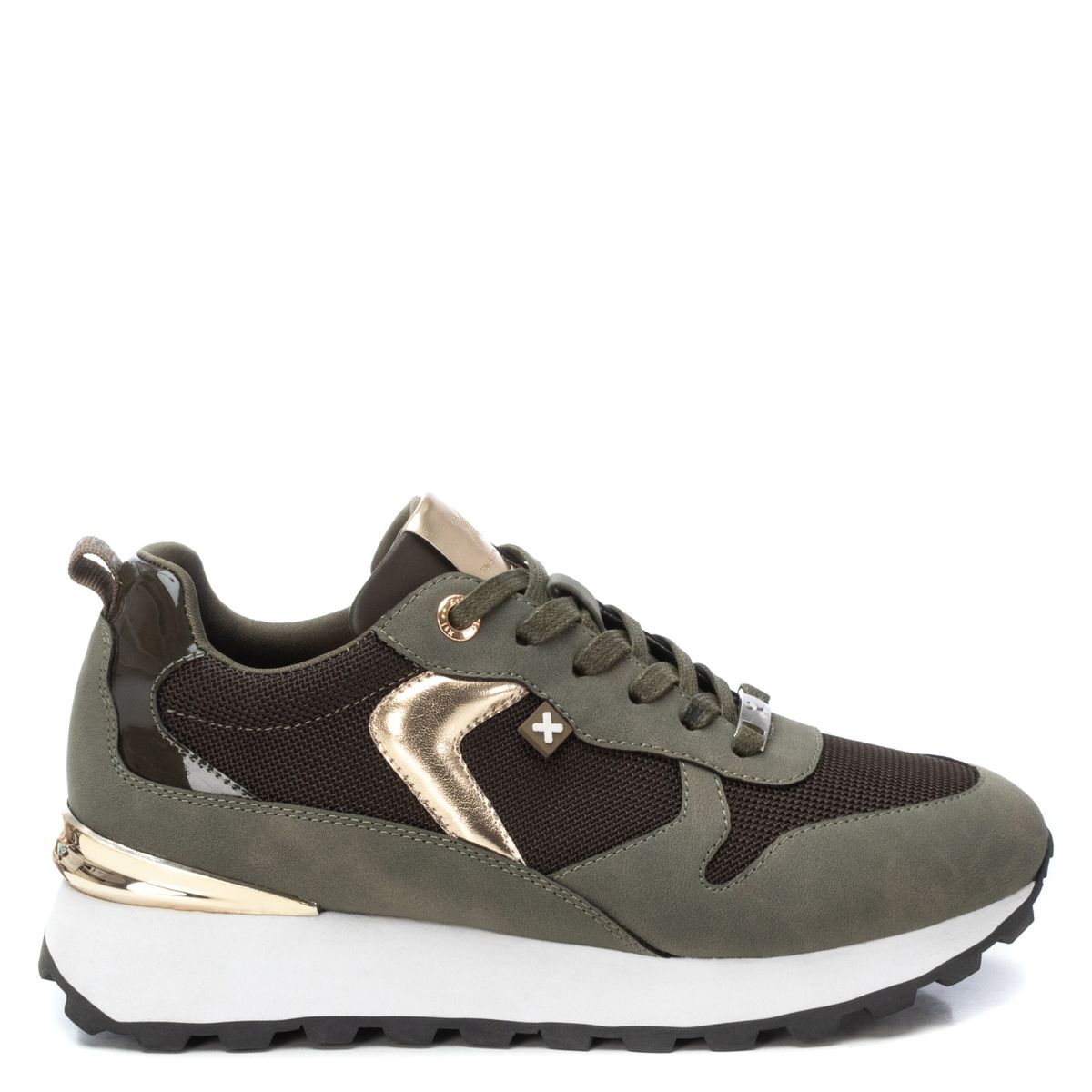 XTI - Zapatilla Urbana Mujer verde Xti