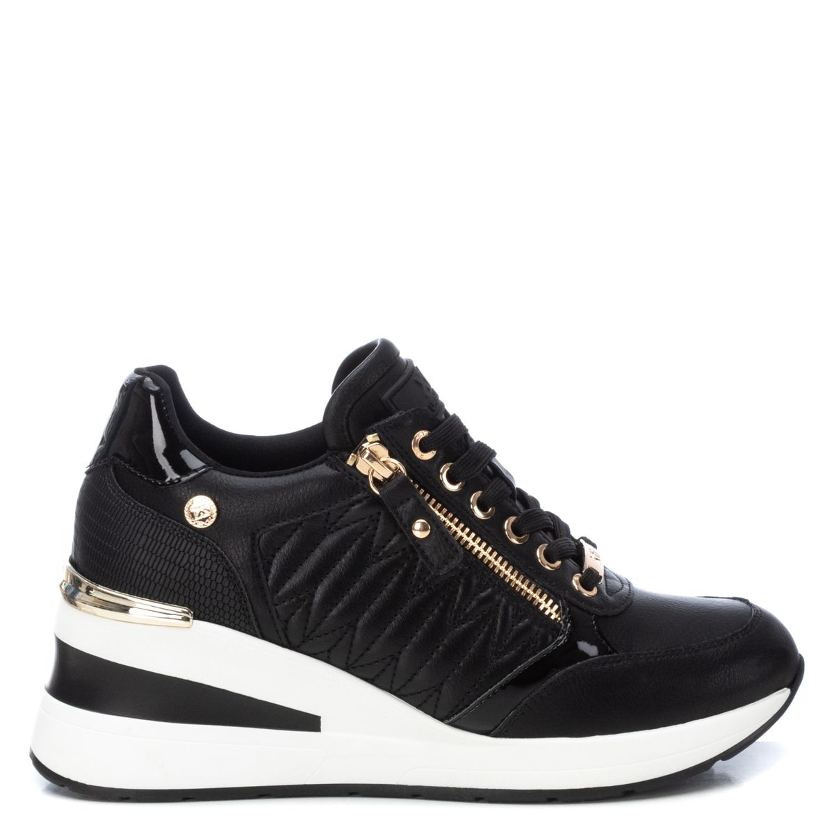 XTI - Zapatilla Urbana Mujer Negro Xti