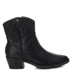 XTI - Botín Vaquero Mujer Negro