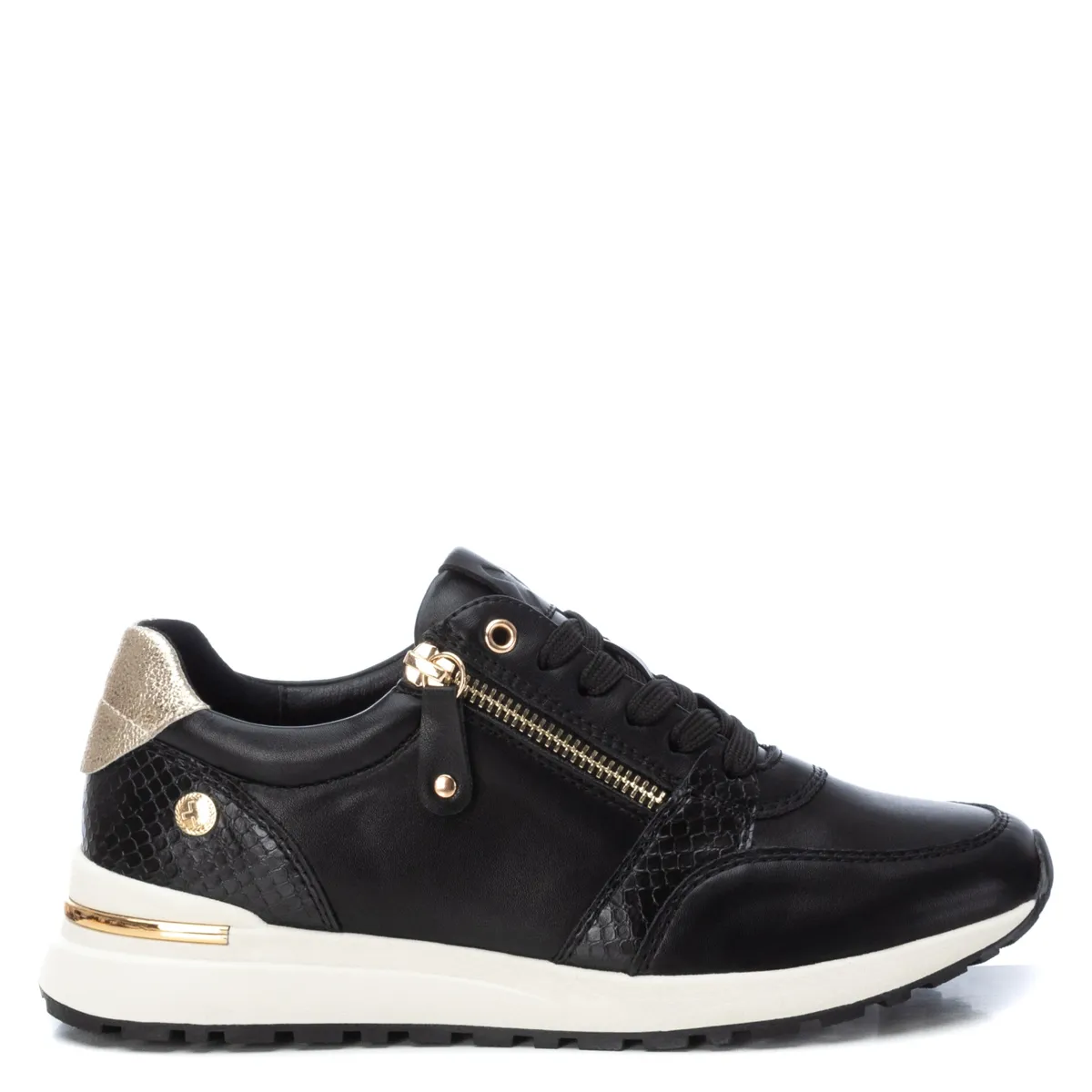 XTI - Zapatilla Urbana Mujer Negro Xti