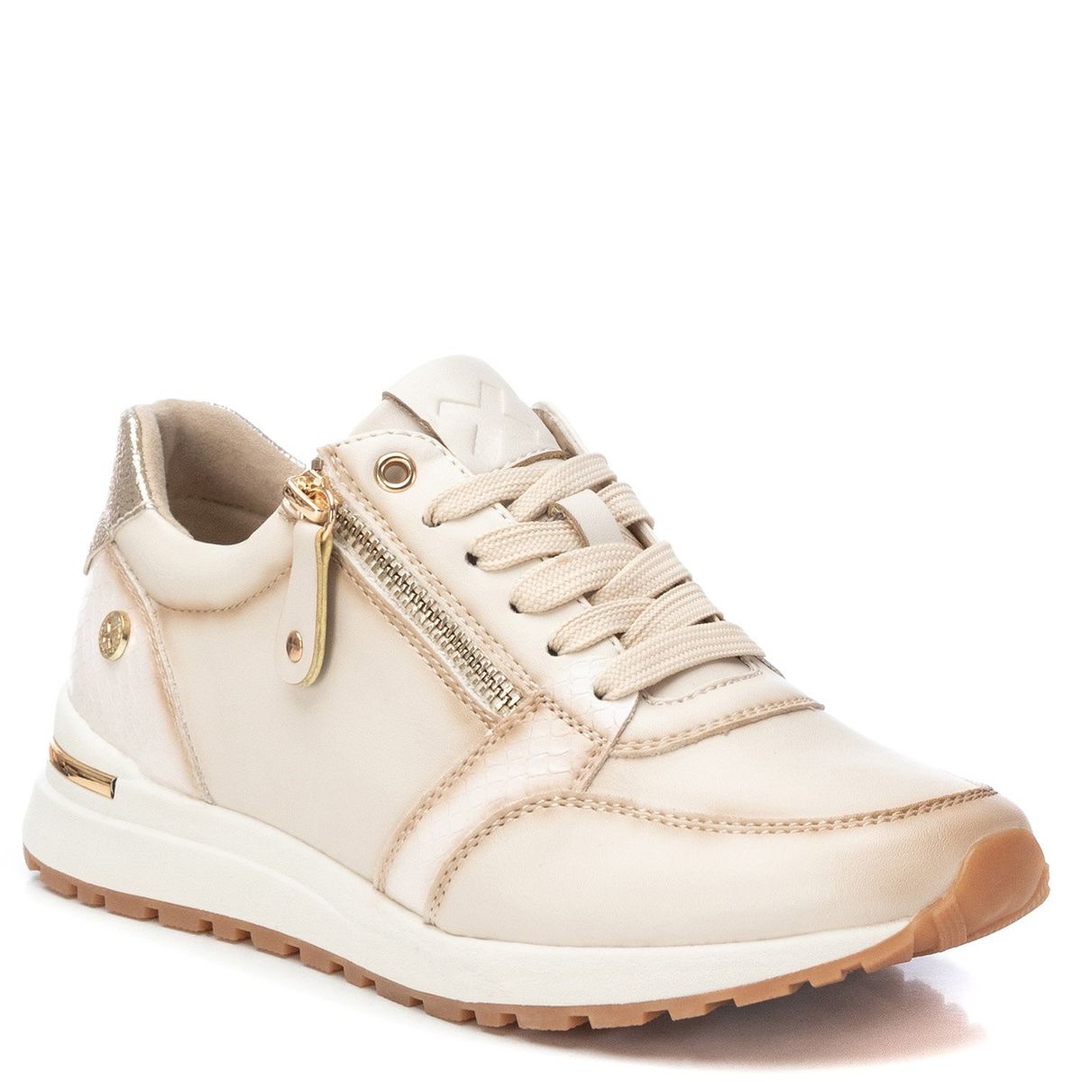 XTI - Zapatilla Urbana Mujer Beige Xti