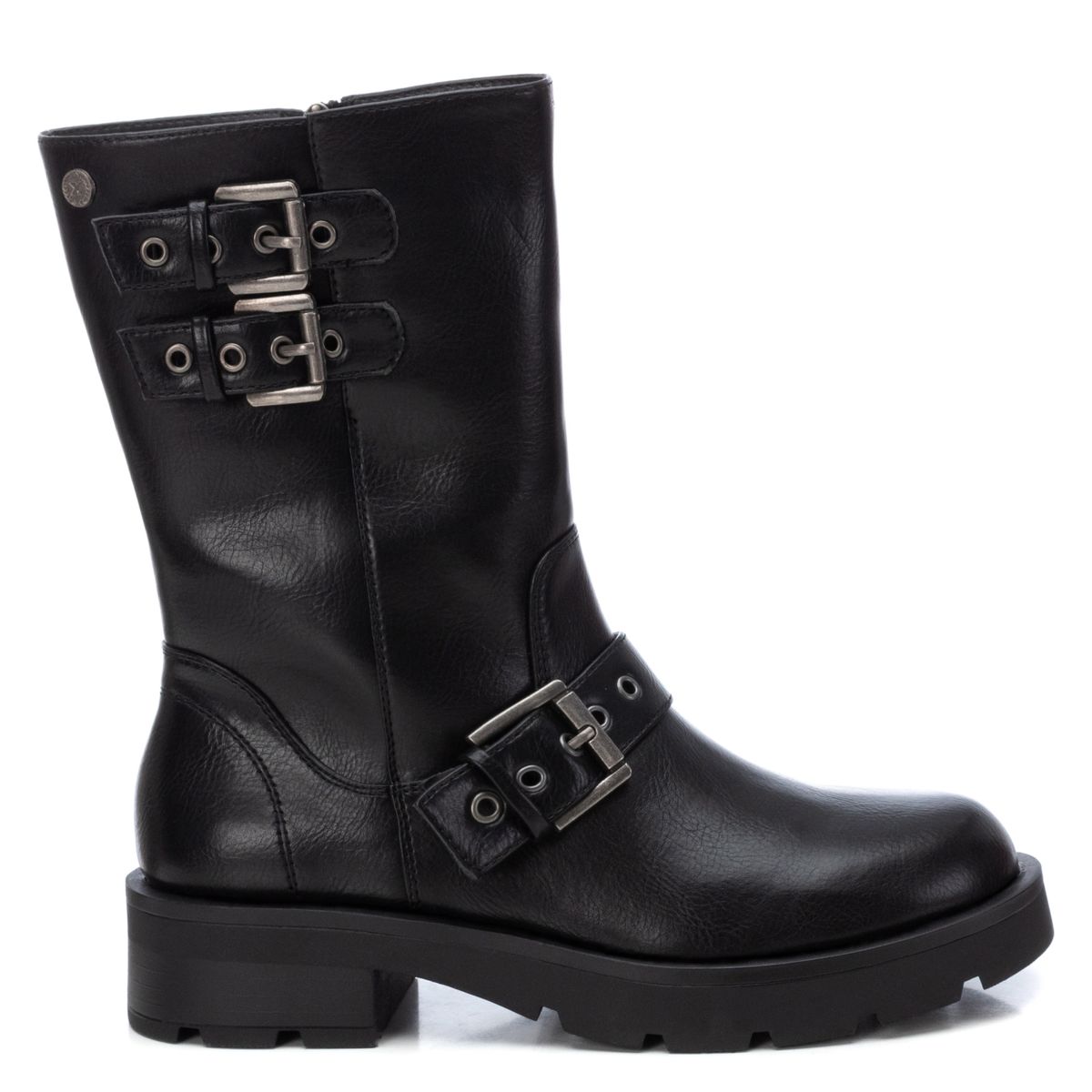 XTI - Bota Biker Mujer Negro Xti