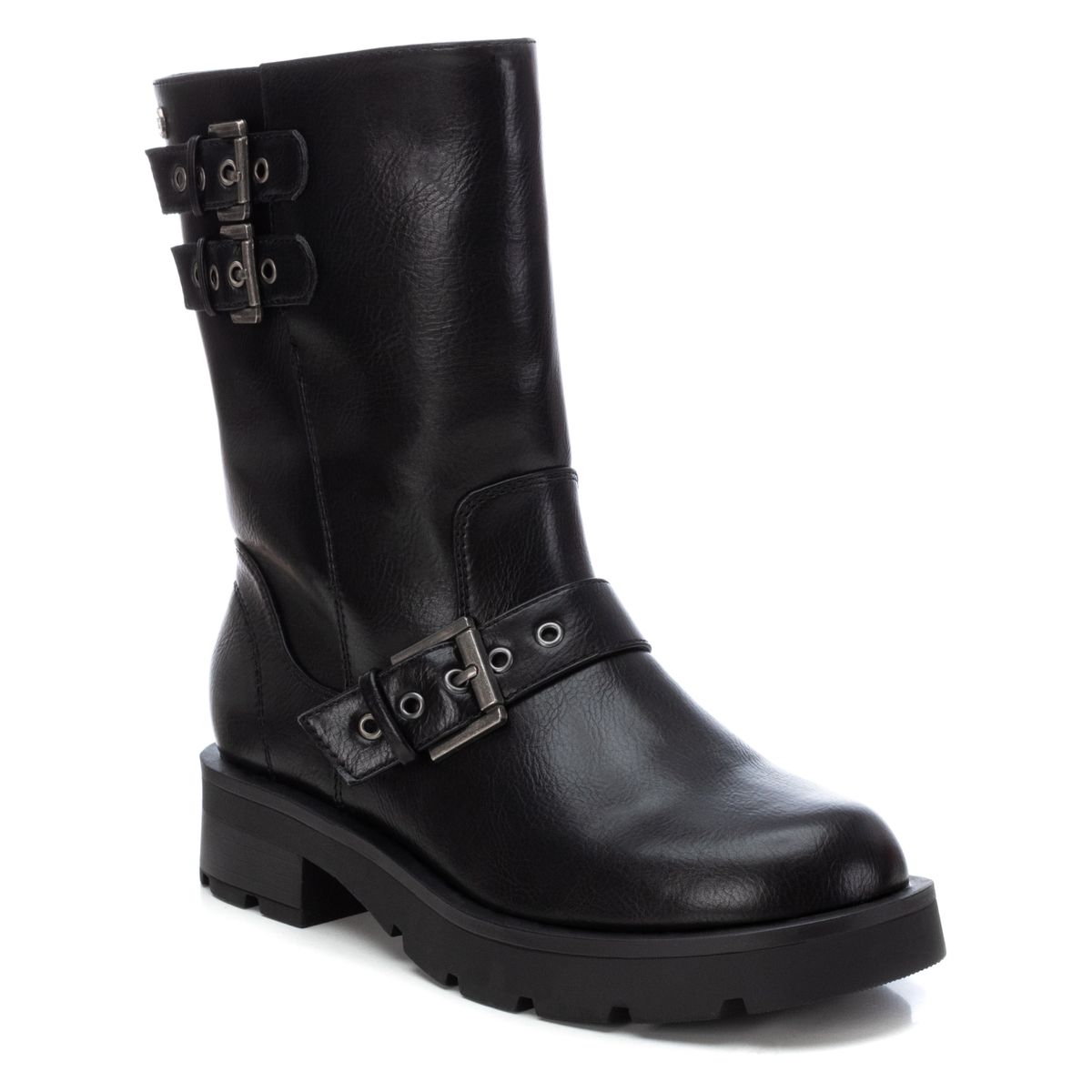 XTI - Bota Biker Mujer Negro Xti