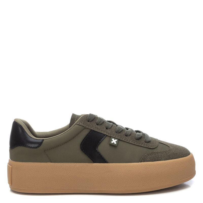 XTI - Zapatilla Urbana Mujer verde Xti