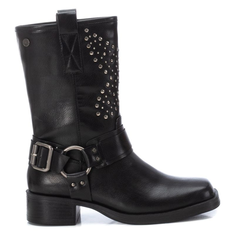 XTI - Bota Biker Mujer Negro Xti