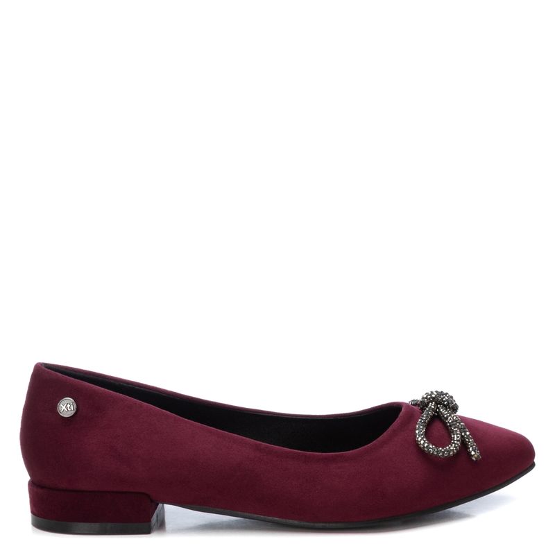 XTI - Zapato Casual Mujer Burdeo Xti