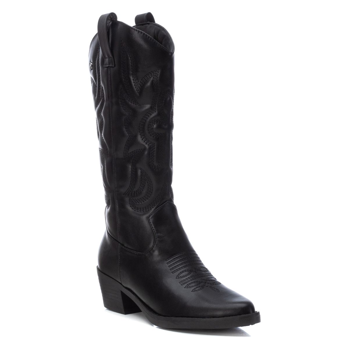 XTI - Bota Vaquera Mujer Negro Xti