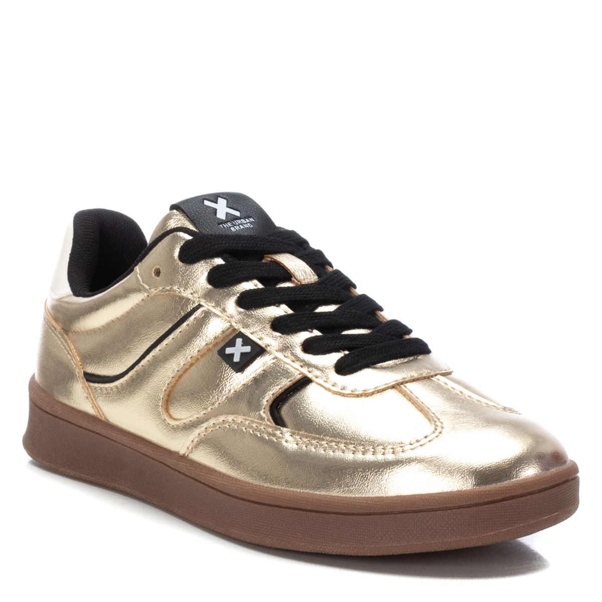 XTI - Zapatilla Urbana Mujer Dorado Xti