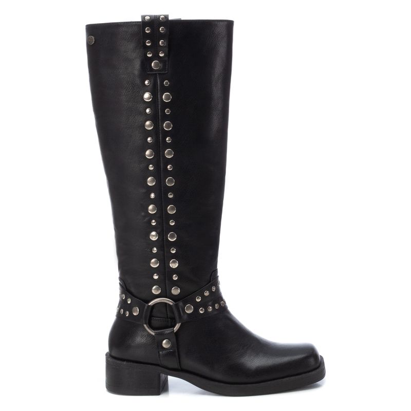 XTI - Bota Biker Mujer Negro Xti