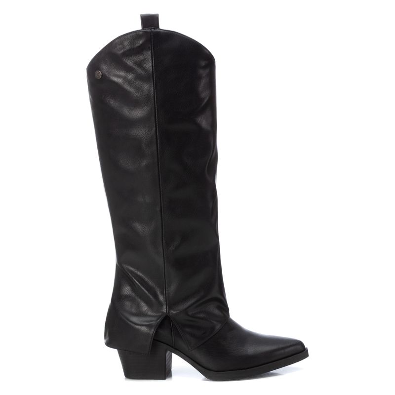 XTI - Bota Vaquera Mujer Negro Xti