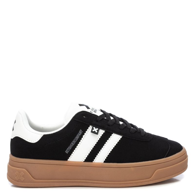 XTI - Zapatilla Urbana Mujer Negro Xti