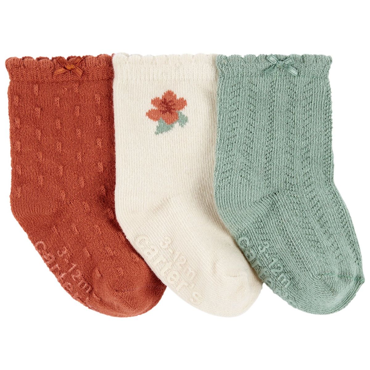 CARTER'S - Calcetines Pack 3 Pares Bebé Niña Carter's