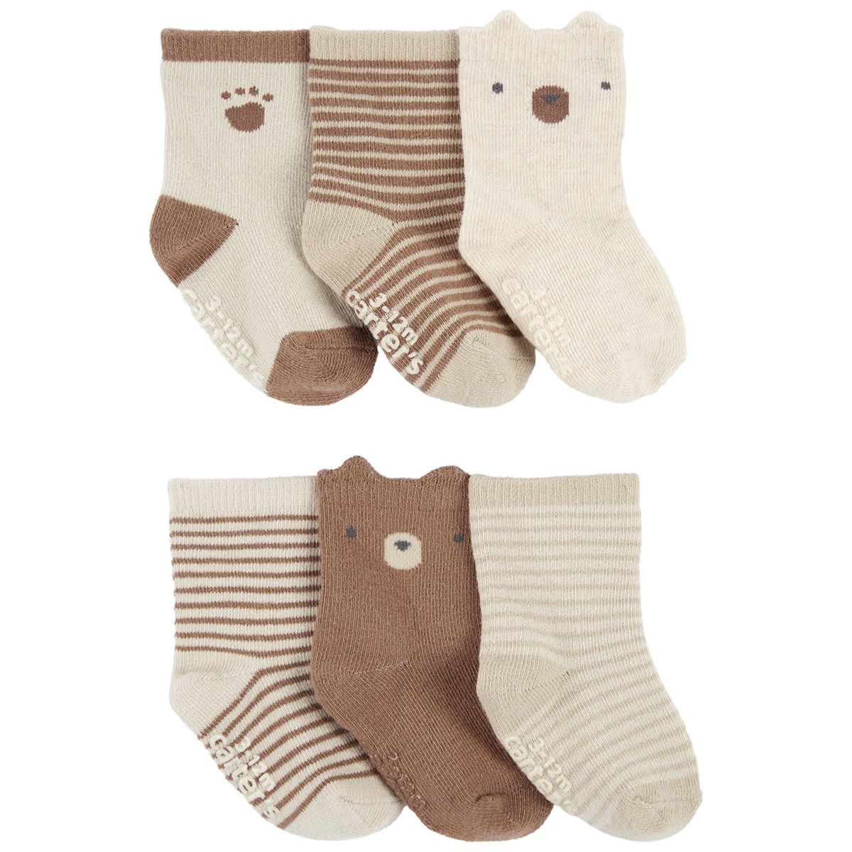 CARTER'S - Calcetines Pack 6 Pares Bebé Niño Carter's