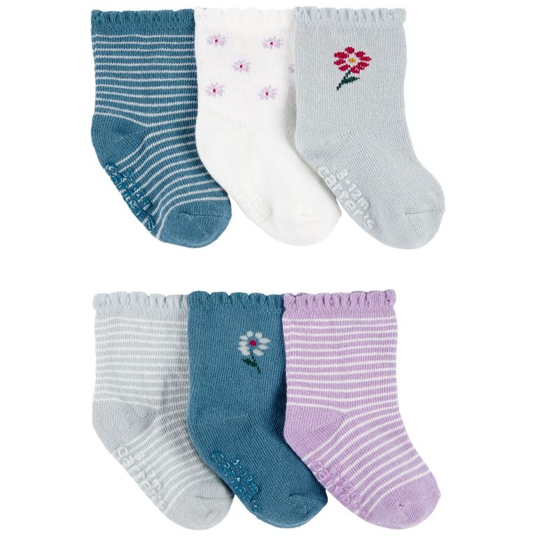 Calcetines Pack 6 Pares Bebé Niña
