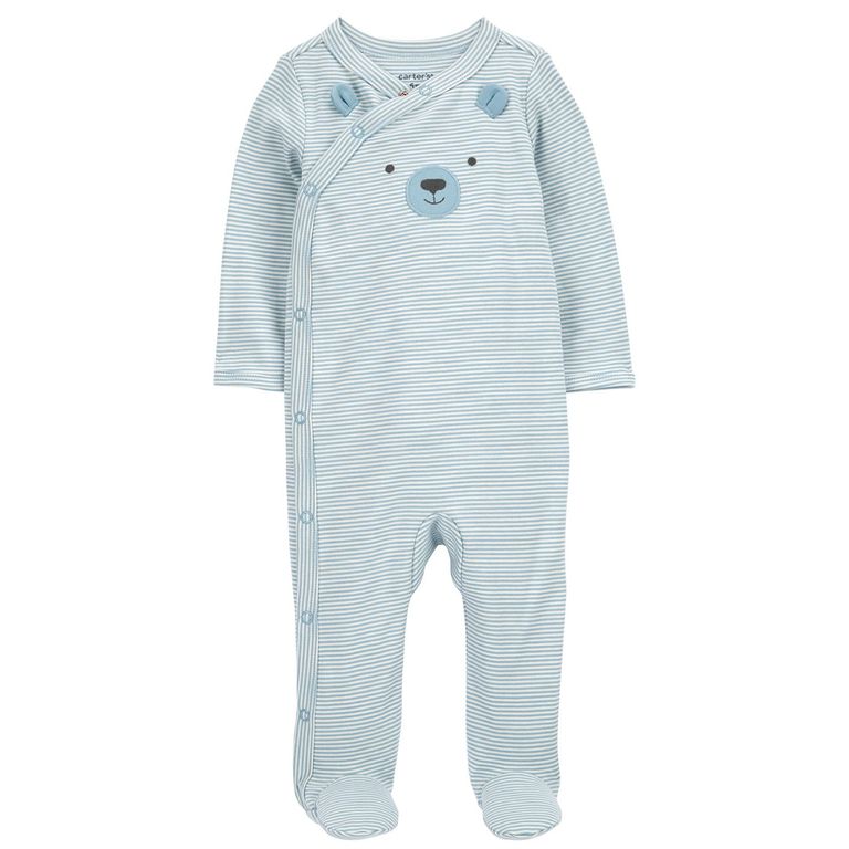 Pijama Algodón Estampado Broche Bebé Niño