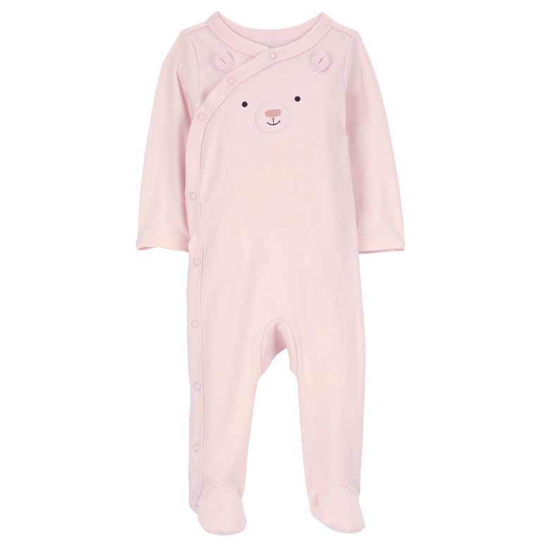 Pijama Algodón Estampado Broche Bebé Niña