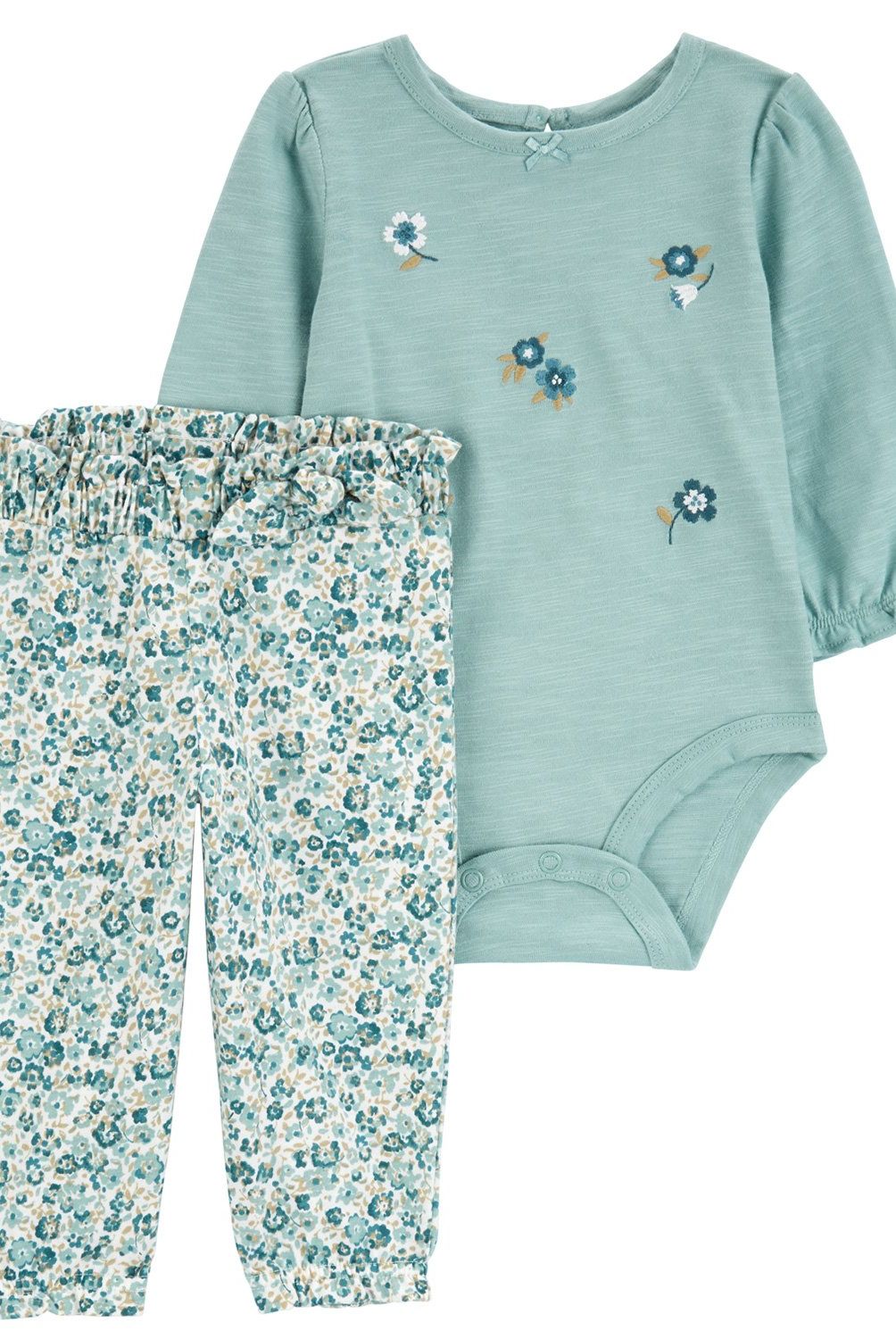 CARTER'S - Conjunto 2 Piezas Body y Pantalon Bebé Niña Carter's