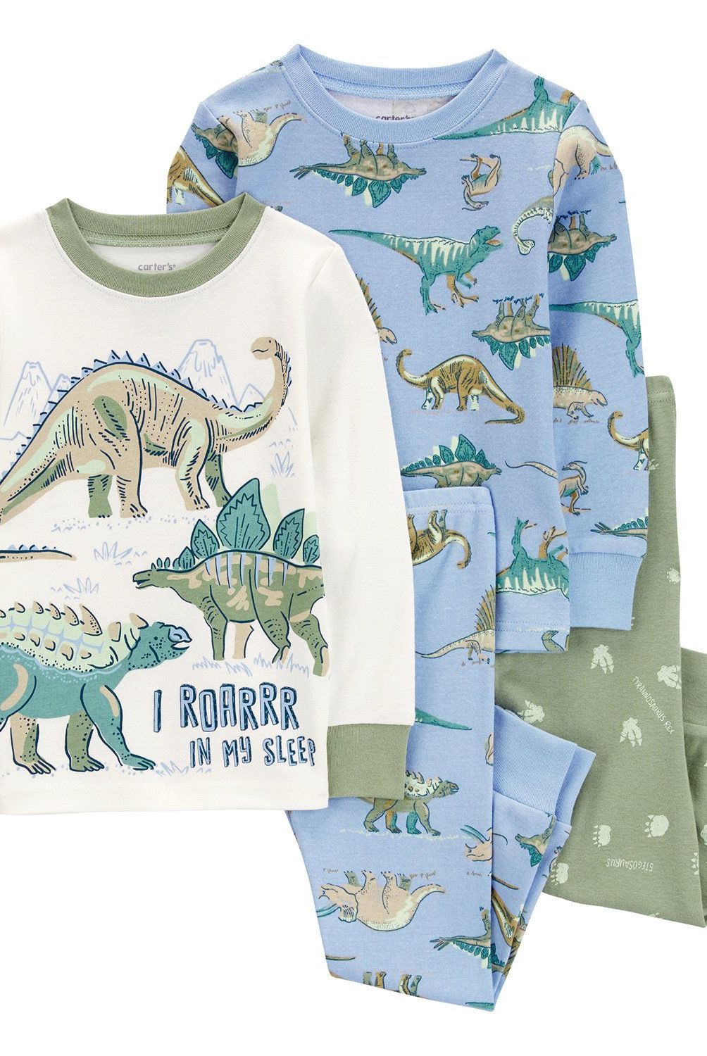 CARTER'S - Pijama 4 Piezas Bebé Niño Carter's