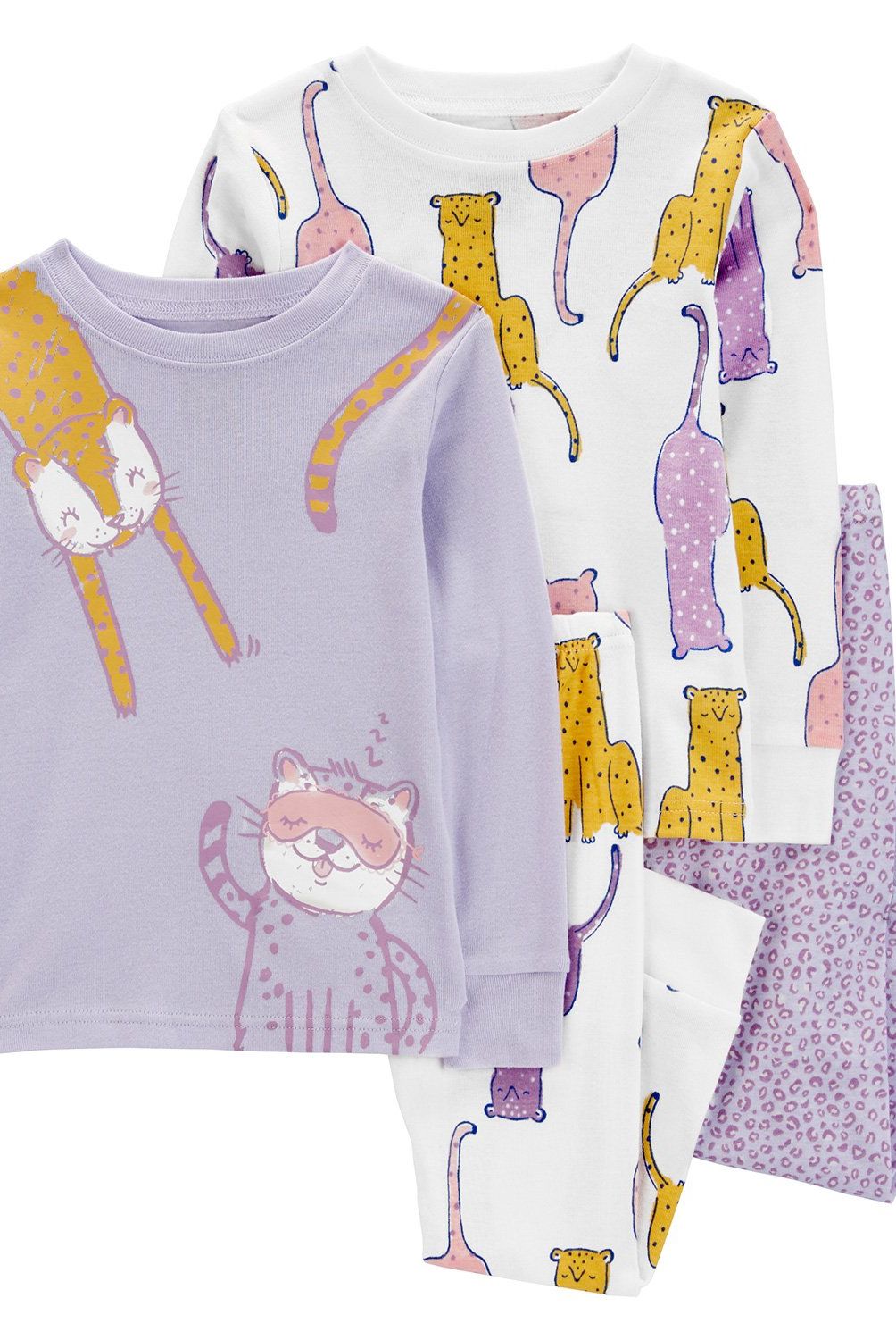 CARTER'S - Pijama 4 Piezas Bebé Niña Carter's