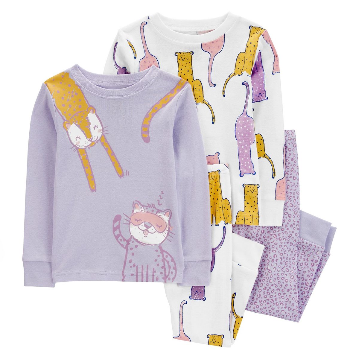 CARTER'S - Pijama 4 Piezas Bebé Niña Carter's