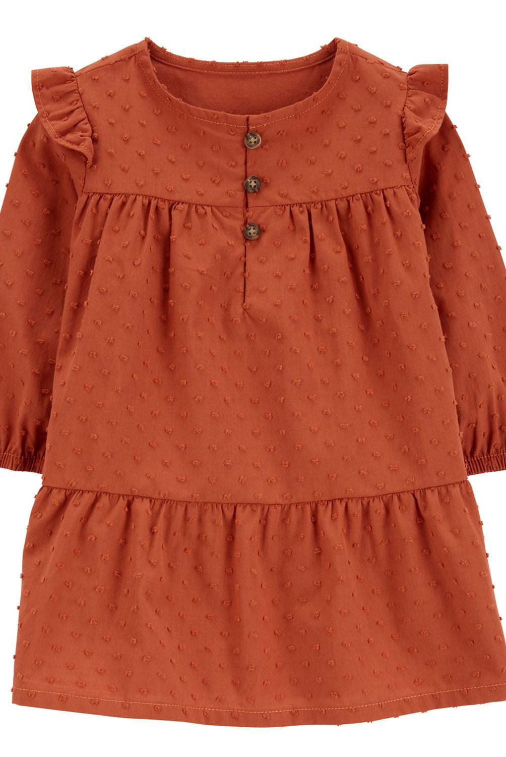 CARTER'S - Vestido De Algodón con Cubre Pañal Bebé Niña Carter's