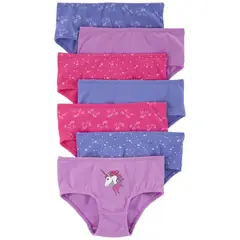 CARTER'S - Calzones Algodón Pack 7 Unidades Niña