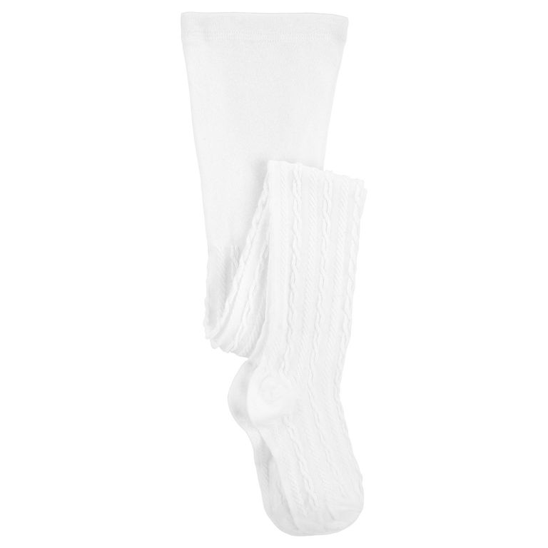 Panty Ballerina Punto Trenzado Bebé Niña