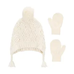 CARTER'S - Conjunto 2 piezas Gorro y Mitones Niña