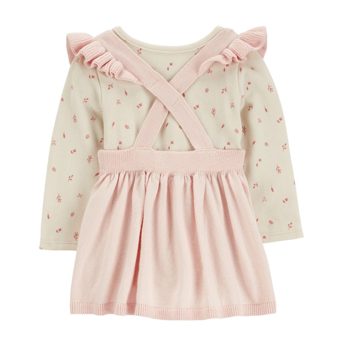 CARTER'S - Conjunto 2 Piezas Body y Falda Tirantes Bebé Niña Carter's