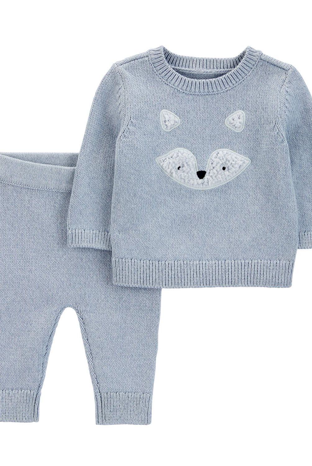 CARTER'S - Conjunto 2 Piezas Sweater y Pantalón Tejido Bebé Niño Carter's
