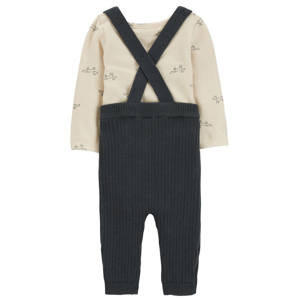 CARTER'S - Conjunto 2 Piezas Body y Pantalón Tejido Bebé Niño Carter's