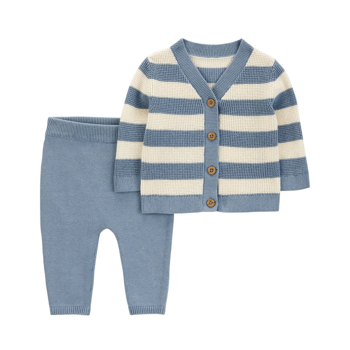 CARTER'S - Conjunto 2 Piezas Chaleco y Pantalón Tejido Bebé Niño Carter's