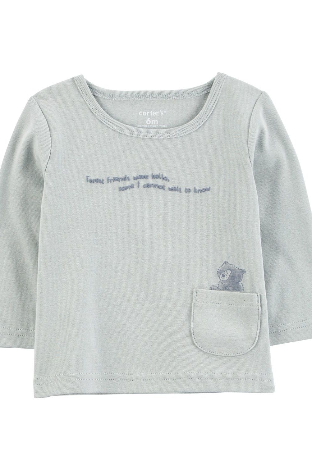 CARTER'S - Conjunto 3 Piezas Pantalón, Polera y Body Bebé Niño Carter's