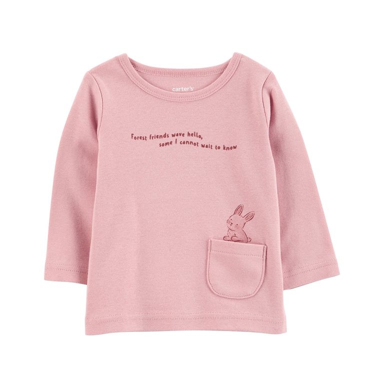 Conjunto 3 Piezas Calza, Polera y Body Bebé Niña
