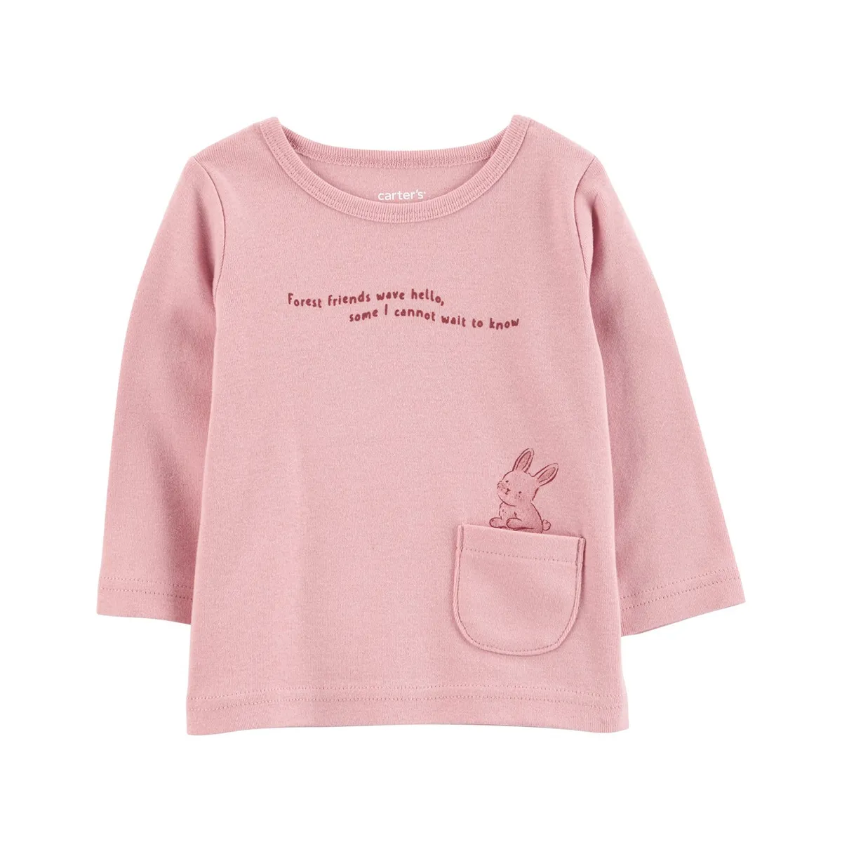 CARTER'S - Conjunto 3 Piezas Calza, Polera y Body Bebé Niña Carter's