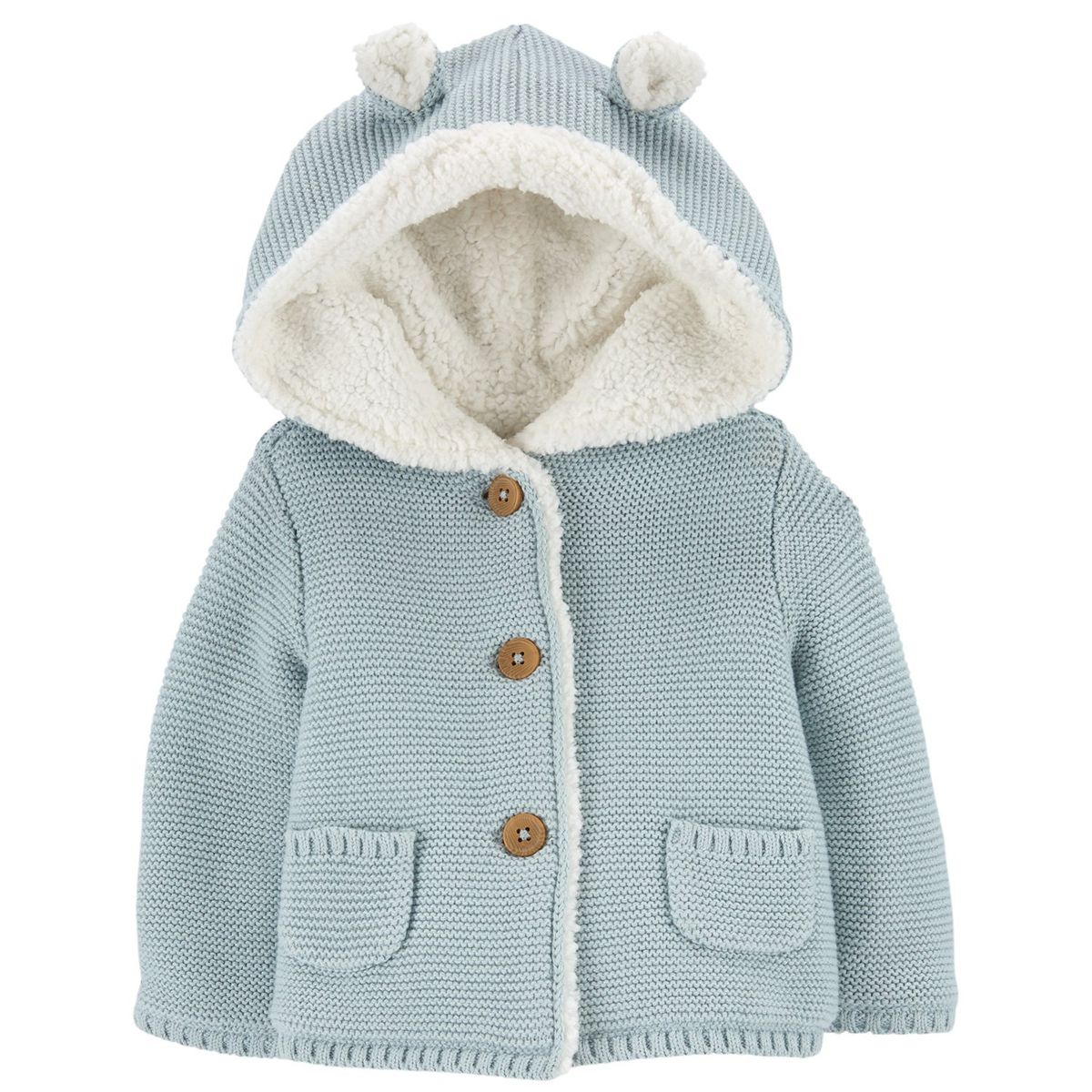 CARTER'S - Chaqueta Sherpa con Capucha Bebé Niño Carter's