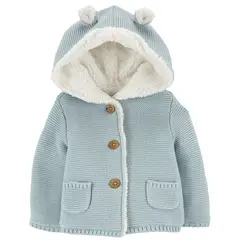 CARTER'S - Chaqueta Sherpa con Capucha Bebé Niño