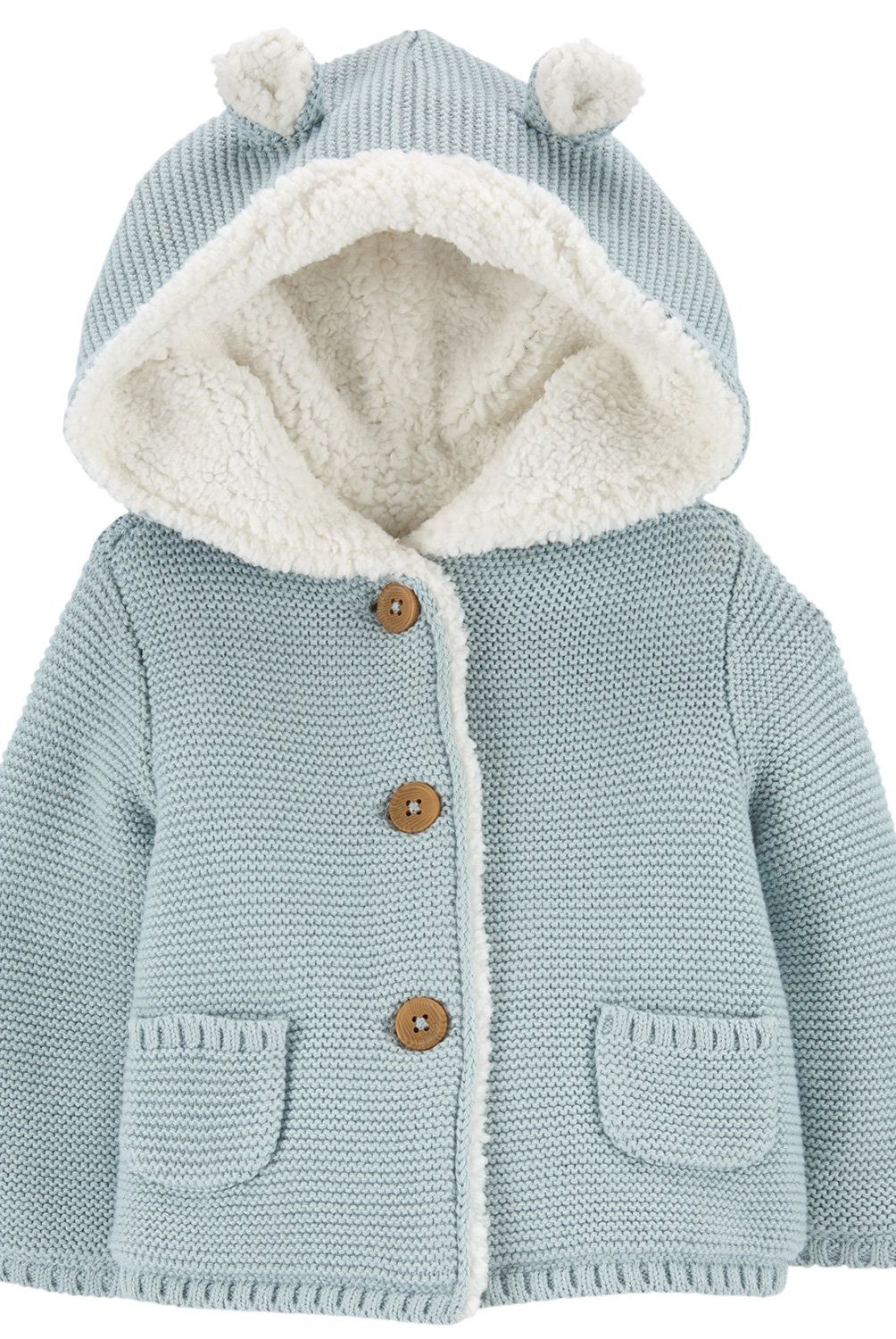 CARTER'S - Chaqueta Sherpa con Capucha Bebé Niño Carter's